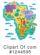 African Animals Clipart #1244595 by visekart