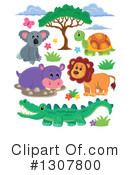 African Animals Clipart #1307800 by visekart
