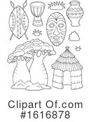 African Clipart #1616878 by visekart