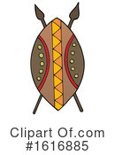 African Clipart #1616885 by visekart