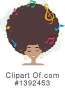 Afro Clipart #1392453 by BNP Design Studio