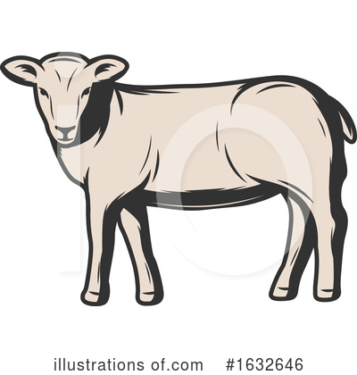 Lamb Clipart #1632646 by Vector Tradition SM