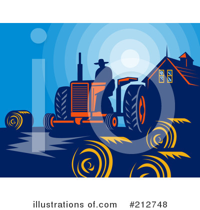 Royalty-Free (RF) Agriculture Clipart Illustration by patrimonio - Stock Sample #212748