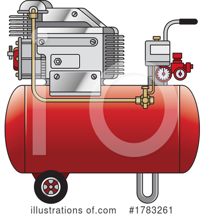 Air Compressor Clipart #1783261 by Lal Perera