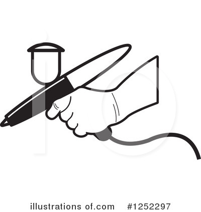 Royalty-Free (RF) Airbrushing Clipart Illustration by Lal Perera - Stock Sample #1252297