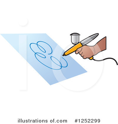 Royalty-Free (RF) Airbrushing Clipart Illustration by Lal Perera - Stock Sample #1252299