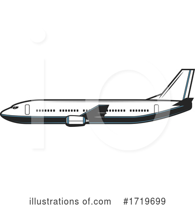 Royalty-Free (RF) Airliner Clipart Illustration by Vector Tradition SM - Stock Sample #1719699
