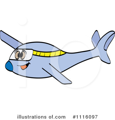 Royalty-Free (RF) Airplane Clipart Illustration by Andrei Marincas - Stock Sample #1116097
