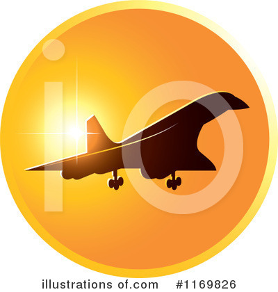 Royalty-Free (RF) Airplane Clipart Illustration by Lal Perera - Stock Sample #1169826