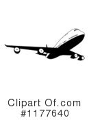 Airplane Clipart #1177640 by AtStockIllustration