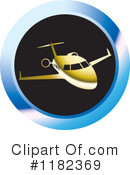 Airplane Clipart #1182369 by Lal Perera