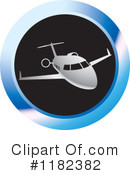 Airplane Clipart #1182382 by Lal Perera