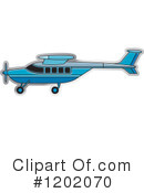 Airplane Clipart #1202070 by Lal Perera