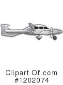 Airplane Clipart #1202074 by Lal Perera