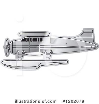 Royalty-Free (RF) Airplane Clipart Illustration by Lal Perera - Stock Sample #1202079