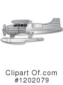 Airplane Clipart #1202079 by Lal Perera