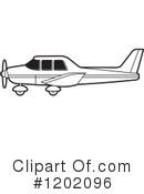 Airplane Clipart #1202096 by Lal Perera