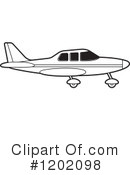 Airplane Clipart #1202098 by Lal Perera