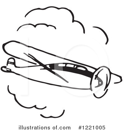 Airplane Clipart #1221005 by Picsburg
