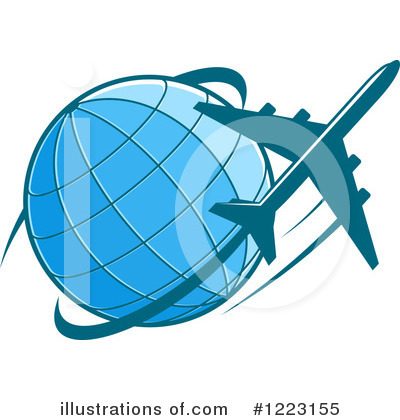 Royalty-Free (RF) Airplane Clipart Illustration by Vector Tradition SM - Stock Sample #1223155
