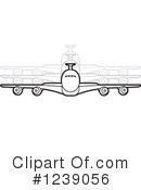 Airplane Clipart #1239056 by Lal Perera