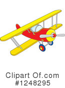 Airplane Clipart #1248295 by Alex Bannykh