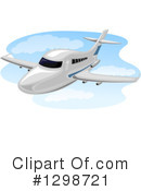 Airplane Clipart #1298721 by BNP Design Studio