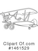 Airplane Clipart #1461529 by Alex Bannykh
