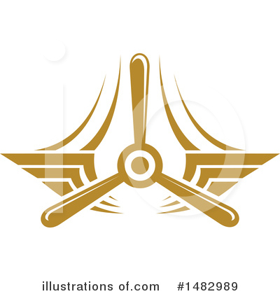 Royalty-Free (RF) Airplane Clipart Illustration by Vector Tradition SM - Stock Sample #1482989
