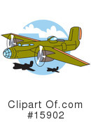 Airplane Clipart #15902 by Andy Nortnik