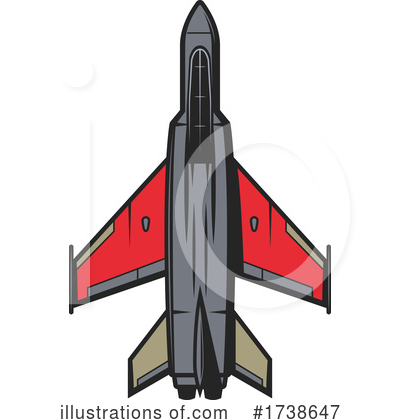 Royalty-Free (RF) Airplane Clipart Illustration by Vector Tradition SM - Stock Sample #1738647