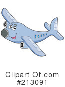 Airplane Clipart #213091 by visekart