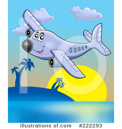 Airliner Clipart #222293 by visekart