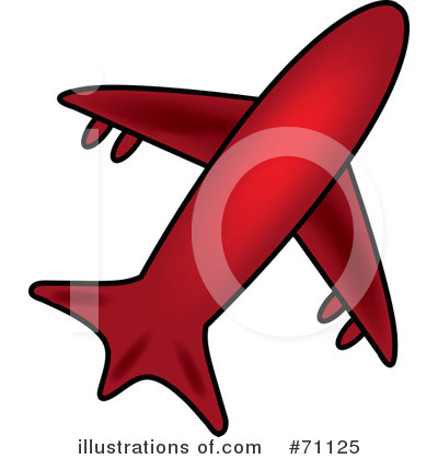 Airplane Clipart #71125 by Pams Clipart