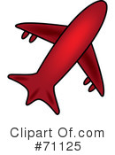 Airplane Clipart #71125 by Pams Clipart