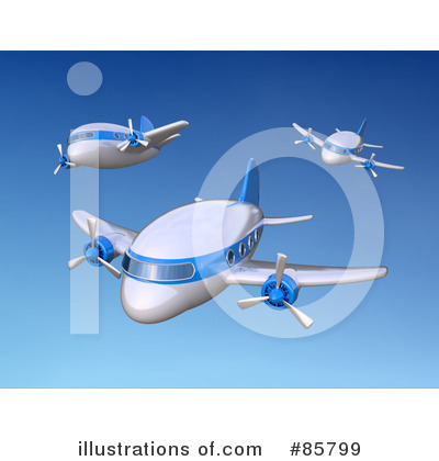 Airplane Clipart #85799 by Mopic