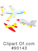 Airplane Clipart #90143 by Alex Bannykh