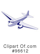 Airplane Clipart #96612 by patrimonio
