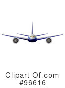 Airplane Clipart #96616 by patrimonio