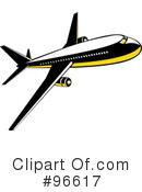Airplane Clipart #96617 by patrimonio