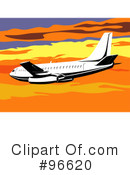 Airplane Clipart #96620 by patrimonio
