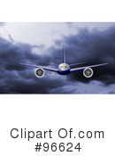 Airplane Clipart #96624 by patrimonio