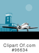 Airplane Clipart #96634 by patrimonio