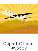 Airplane Clipart #96637 by patrimonio