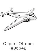 Airplane Clipart #96642 by patrimonio