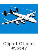 Airplane Clipart #96647 by patrimonio