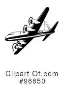Airplane Clipart #96650 by patrimonio