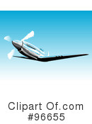 Airplane Clipart #96655 by patrimonio