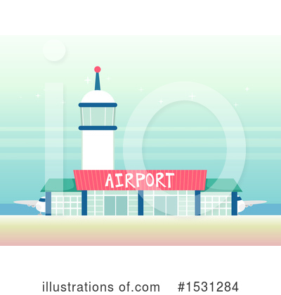 Royalty-Free (RF) Airport Clipart Illustration by BNP Design Studio - Stock Sample #1531284