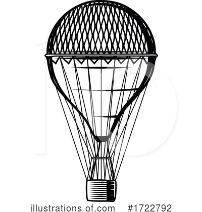 Royalty-Free (RF) Airship Clipart Illustration by Vector Tradition SM - Stock Sample #1722792